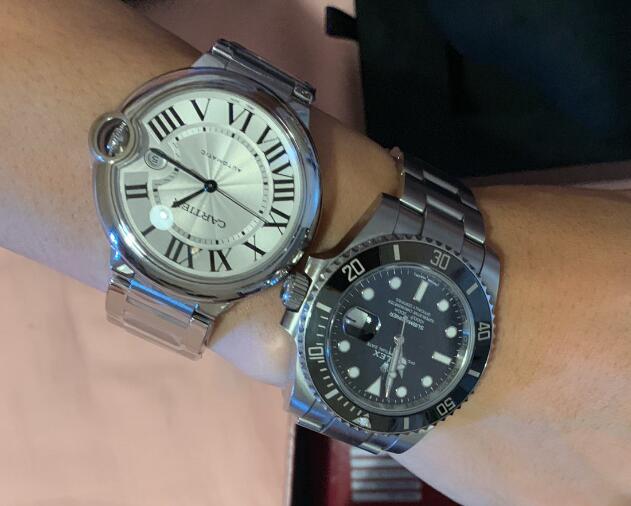 Steel Cases Replica Rolex And Cartier